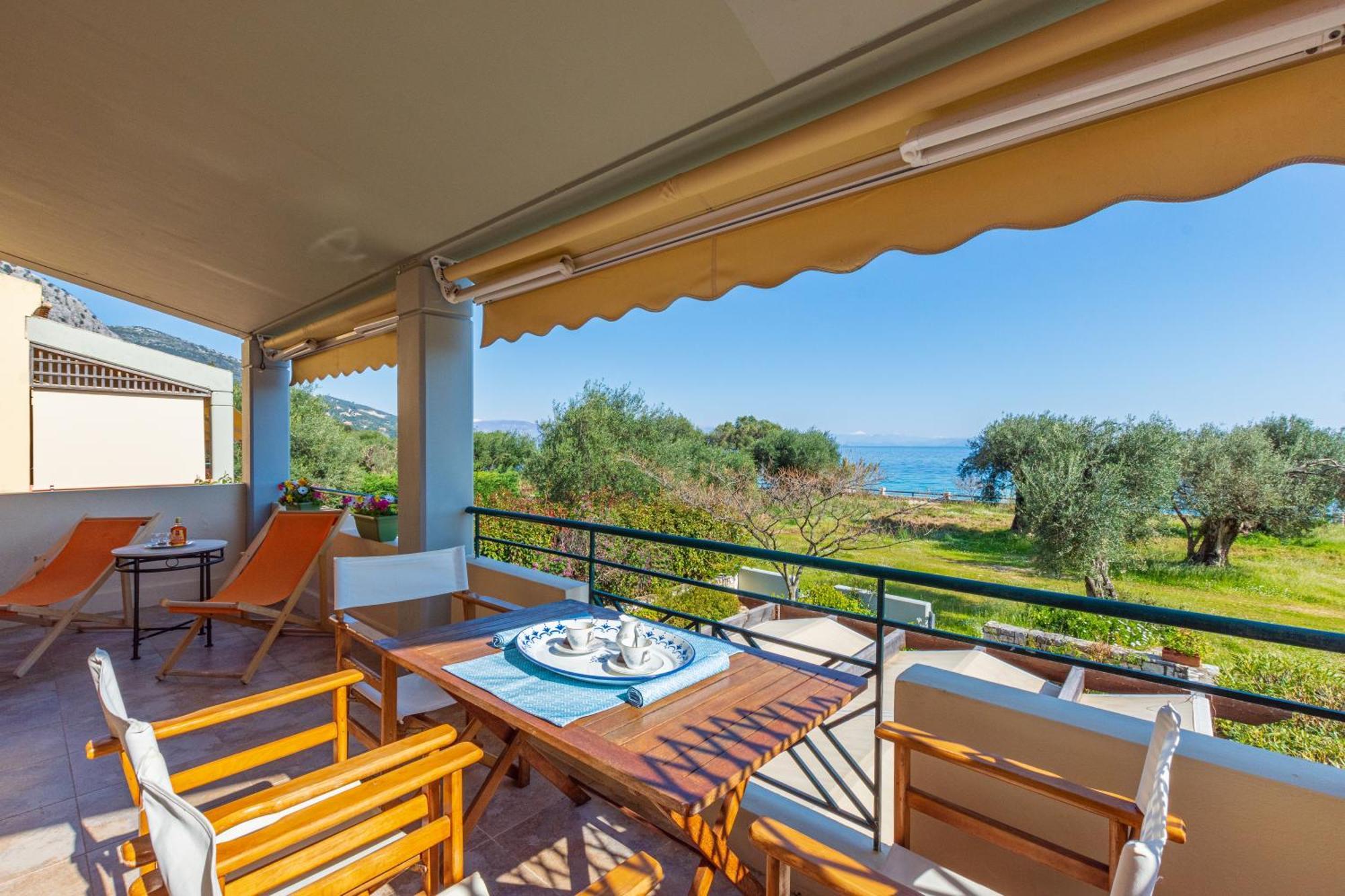 Barbati Seafront Luxury Suites Exterior photo