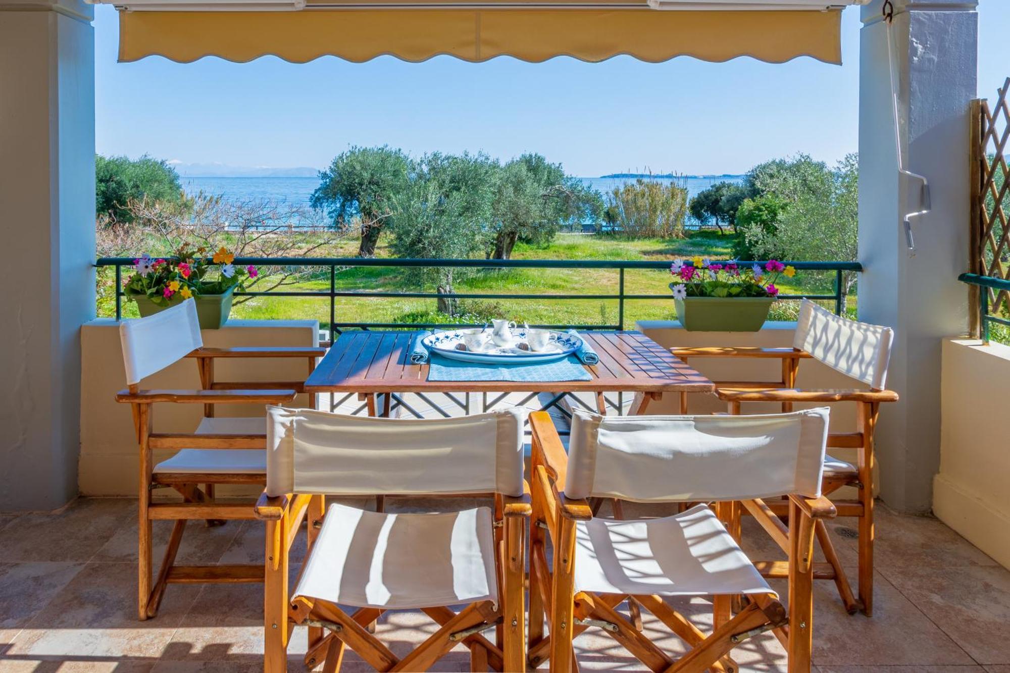Barbati Seafront Luxury Suites Exterior photo